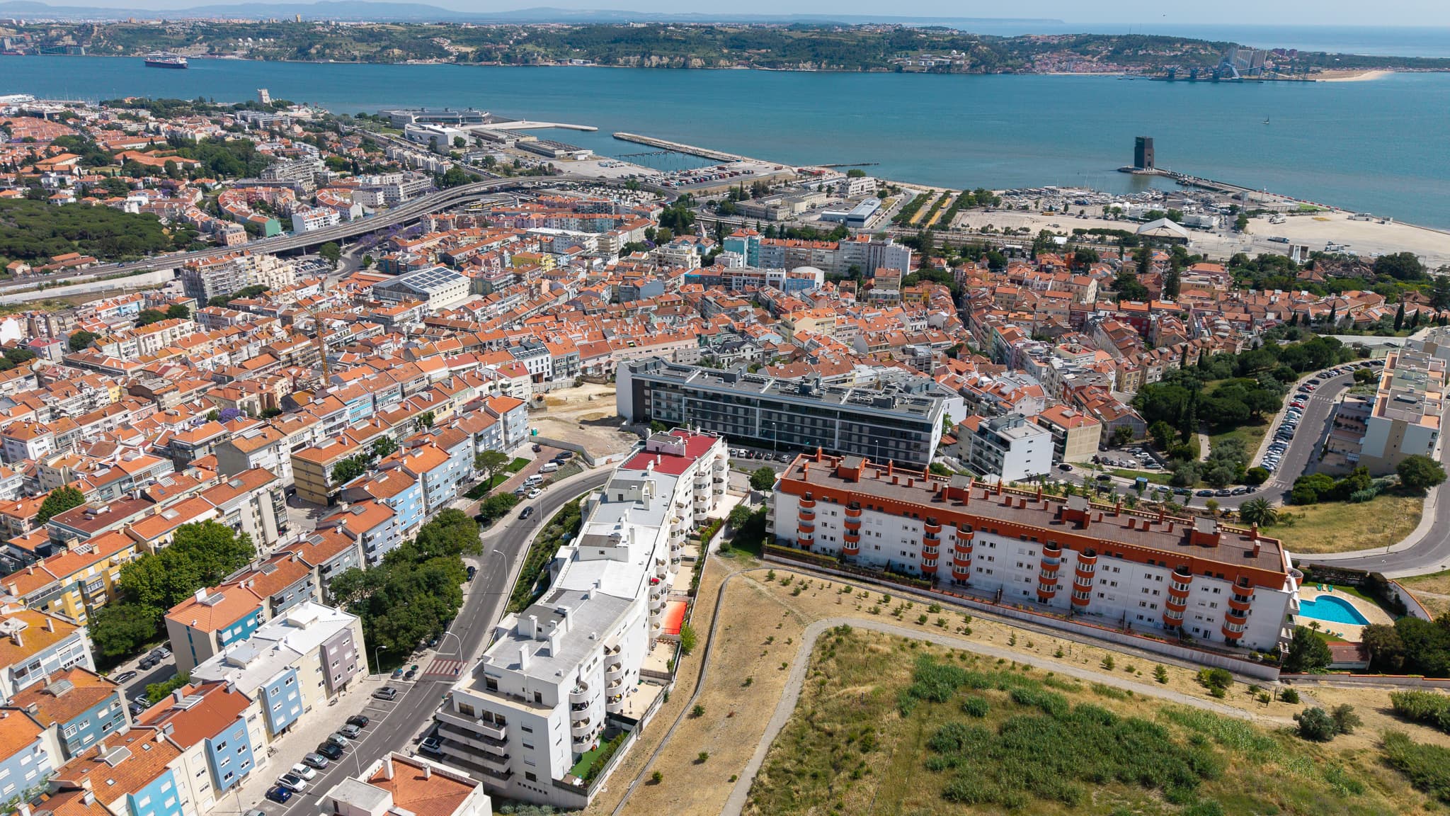 Vista aérea do imóvel, ângulo 14