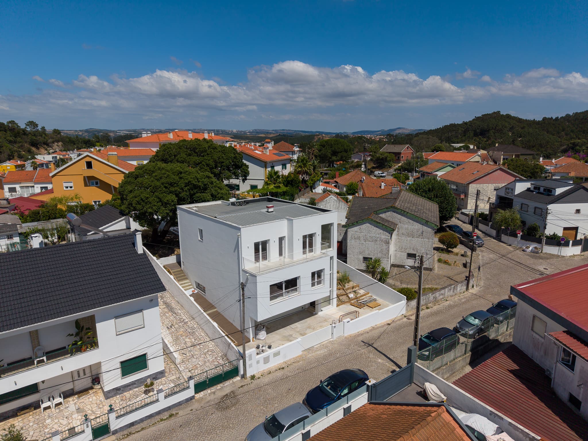 Vista aérea do imóvel, ângulo 5
