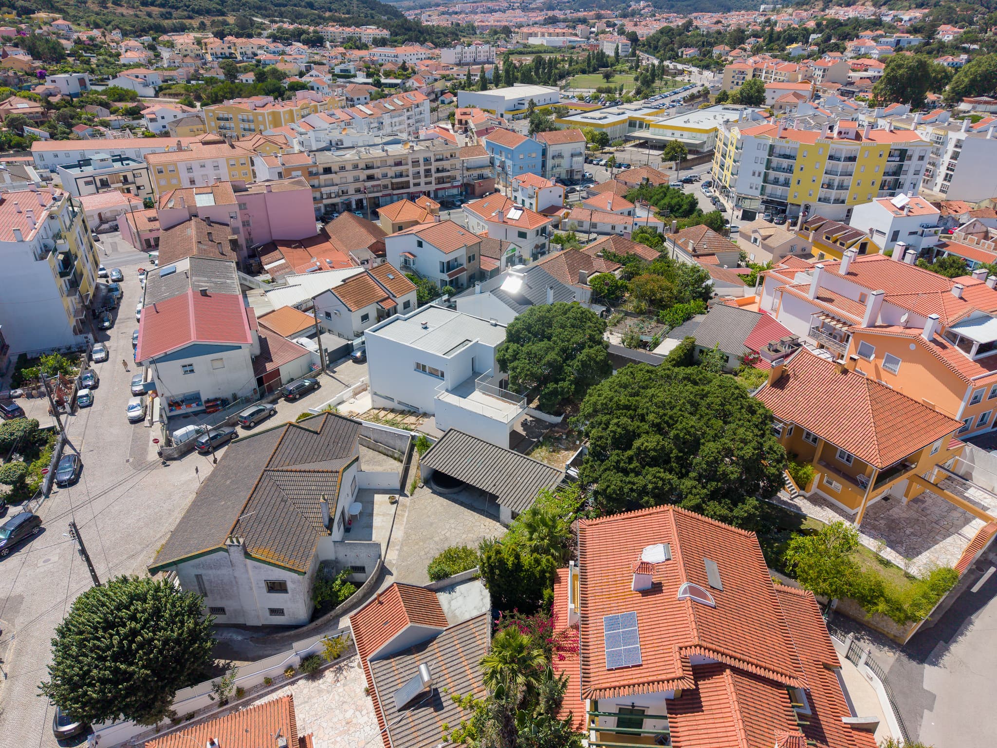 Vista aérea do imóvel, ângulo 7